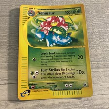 Pokémon Venusaur 67/165 Expedition Holo Rare Reverse Nintendo E Reader Vintage