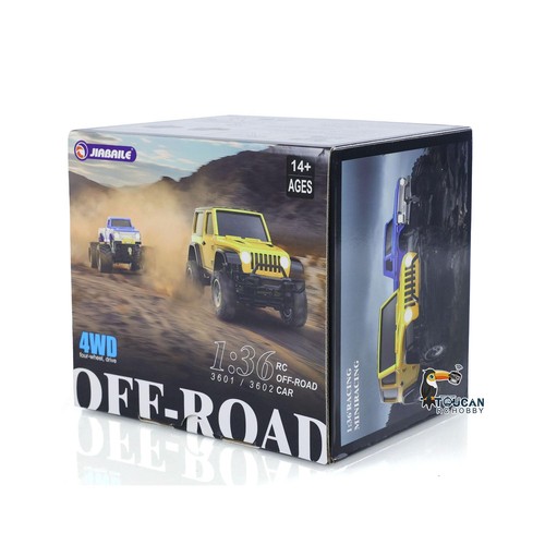 Vendita calda JABAILE 3602 1/36 4x4 2.4G RC fuoristrada veicolo RTR mini motore cingolato - Foto 20 di 20