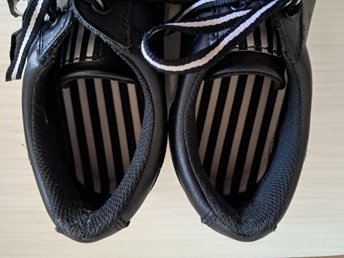 SHE WEAR Supports 2 - Womens Leather - Comfort Sneakers Black/White - Size 9 40 - Imagen 9 de 14