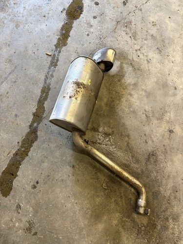 13-15 JAGUAR XF REAR RIGHT PASSENGER SIDE EXHAUST MUFFLER W/ TIP TAIL PIPE OEM - Picture 9 of 10
