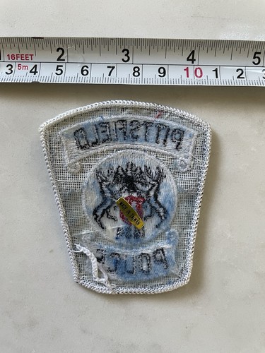 Vintage Pittsfield Police (Michigan) Shoulder Patch from the 1980's - Picture 3 of 3