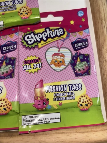 32 Stück gemischt Shopkins Lot Mode Etiketten, Pins, Sammelalben & Leuchtmittel NEU - Bild 7 von 7