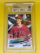 2018 Topps Future Stars, Shohei Ohtani FS-5, BGS-Pristine 10, POP-3!!!!