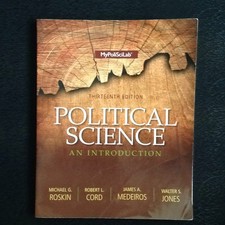 Political Science: An Introduction (13th Edition) Roskin, Michael G.; Cord, R...