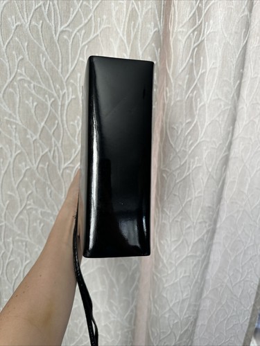 La Regale Vintage Shiny Boxy Purse Shoulder Bag Pretty - Picture 8 of 14