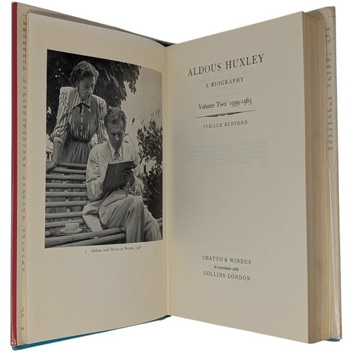 Aldous Huxley - A Biography 1894-1963 SYBILLE BEDFORD First Edition 1973 2 Vols - Bild 19 von 24