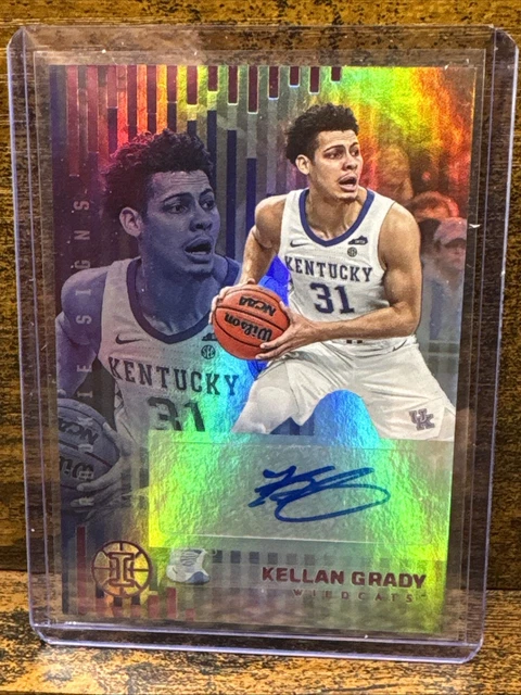 Kellan Grady 2022 Chronicles Illusions RC #RS-KGR Rookie Signs Auto Kentucky