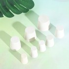  16 PCS Waterproof Rubber Plugs Laboratory Test Tube Bung Stopper