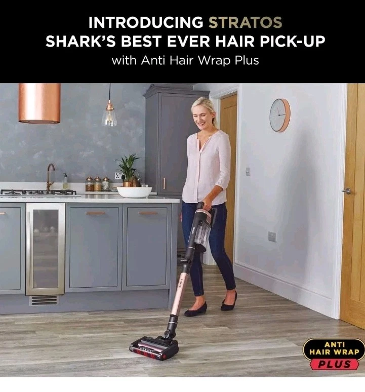 Shark Stratos Cordless Stick Vacuum Cleaner IZ400UK With Accessories & Pet Tool - Image 4 of 4