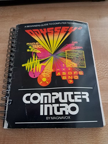 Computer Intro! Vintage Video Game Magnavox Odyssey 2 Book Only
