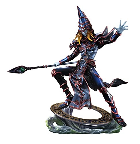 Yu Gi Oh Duel Monsters Artwork Black Magician Pvc Figure - Picture 2 of 7