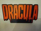 3D Printed Dracula Horror Sign – Halloween Display / Gothic Decor