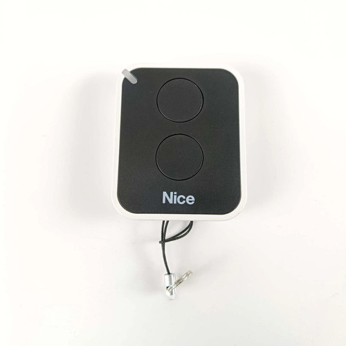 2 Piezas Transmisor De Mano Puerta De Garaje Para Nice ON2E 2 Comandos Transmisor De Mano FLOR 433 MHz - Imagen 2 de 3