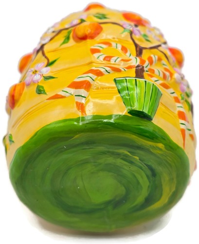 Patricia Breen A Beeskep for Lucy Flowers Fruit Yellow Spring Christmas Ornament - Picture 9 of 9