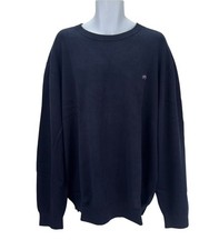 Raging Bull Classic v Neck Sweater, Mens Jumper Size 4XL, Navy, New