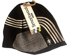 Smartwool Intraknit Thermal Max Beanie Hat Black Merino Wool One Size Retail $45