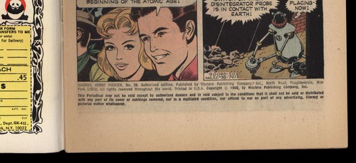 WHITMAN comics Magnus ROBOT FIGHTER #38 ungraded comic see scans for details - Picture 4 of 4