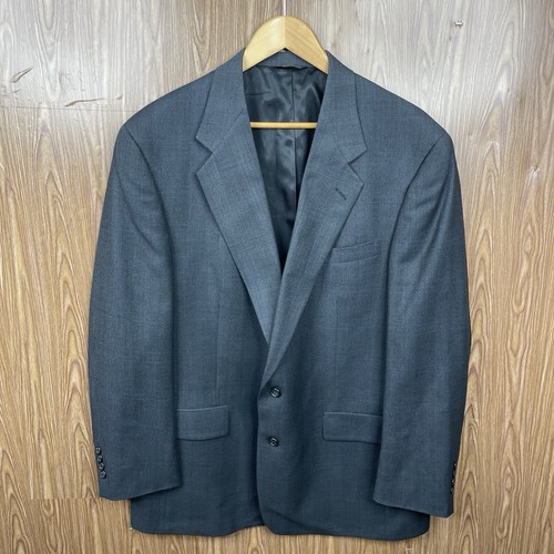 Austin Reed USA Made 2 Piece Suit Mens 44R 40x31 Multicolor Check Two Buttons - Picture 2 of 19