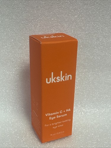 ukLash ukskin Vitamin C + HA Eye Serum 15ml New & Boxed - Picture 1 of 7