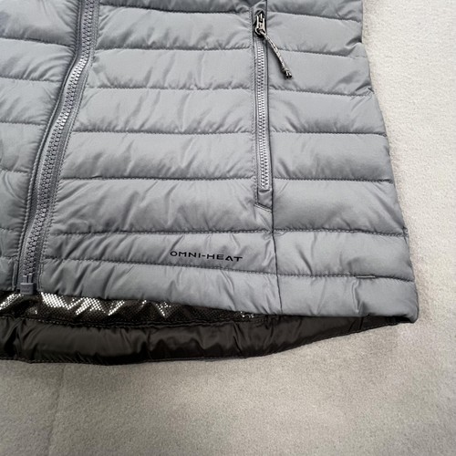 Columbia Weste Damen mittelgrau Omni-Heat Puffer isoliert leicht Taschen - Bild 4 von 12