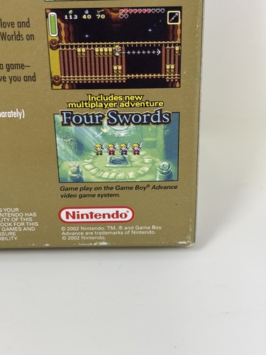 Legend of Zelda: A Link to the Past Nintendo Game Boy Advance GBA CIB Completo - Imagen 11 de 24