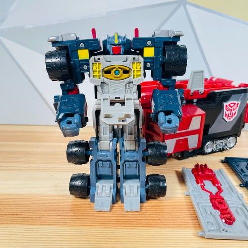 Vintage Powerlinx Optimus Prime Transformers Armada Action Figure w/ Accessories - Picture 2 of 13