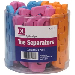 DL Pro 24 Pairs Toe Separators