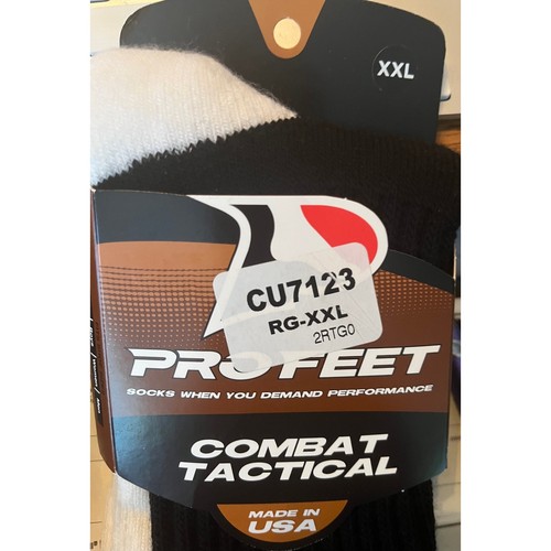 Socks ProFeet Combat Tactical, made in USA, XXL 2 pair - Picture 4 of 4