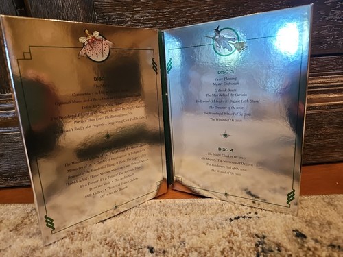 The Wizard of Oz 70th Anniversary (DVD, 4-Disc Emerald Edition) Oop  - Picture 3 of 5