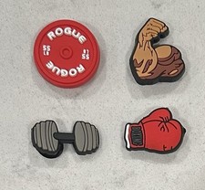 Workout Themed Pack Shoe Charms/Jibbitz for Crocs/Bags/Tags/Accesories