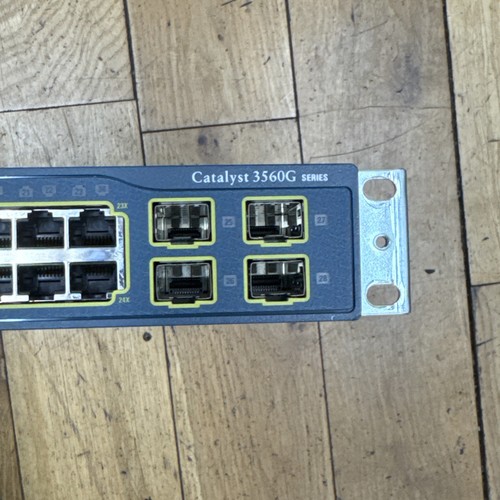 Cisco Katalysator 3560G X24 Port - Bild 1 von 8