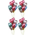 2 Sets Geburtstagsballon Hochzeit Luftballons Hochzeitsdekoration Latexballon