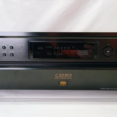 SONY SACD Player SCD-C333ES with REMOTE Working READ Vintage HI-FI Y2k Super CD