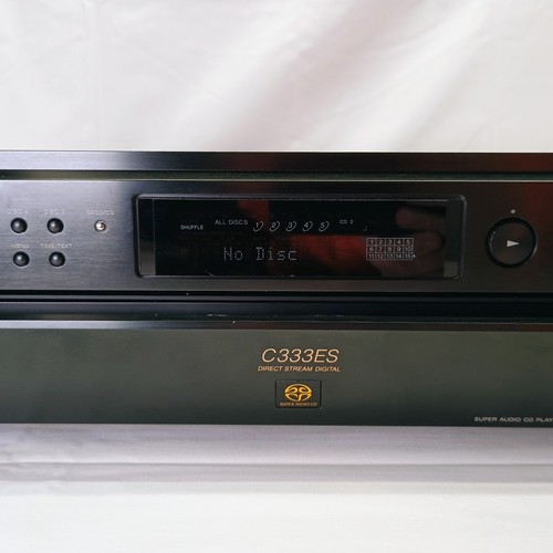 SONY SACD Player SCD-C333ES with REMOTE Working READ Vintage HI-FI Y2k Super CD - Picture 1 of 24