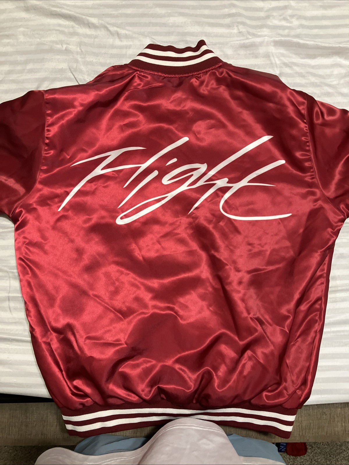 Red Jacket Size M Buttons A little Worn - image 2