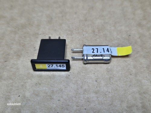 Radio Control RC AM 27MHz Crystals Matching Pair X-Tal Vintage Acoms Radio Gear - Picture 2 of 3