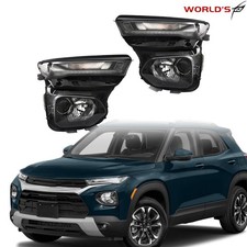 Headlight For 2021-23 Chevy Traiblazer RH&LH Side Projector Halogen w/ DRL Clear