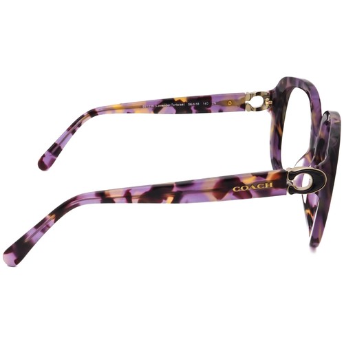 Coach Sunglasses Frame Only HC 8292 (L1144) 561236 Lavender Tortoise Square 56mm - Picture 4 of 6