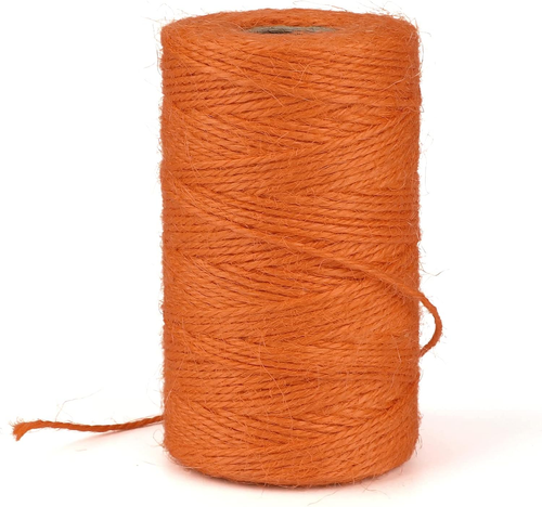 Natural Jute Twine String 656 Feet 2Mm Twine for Crafts Gift Wrapping  - Picture 23 of 23