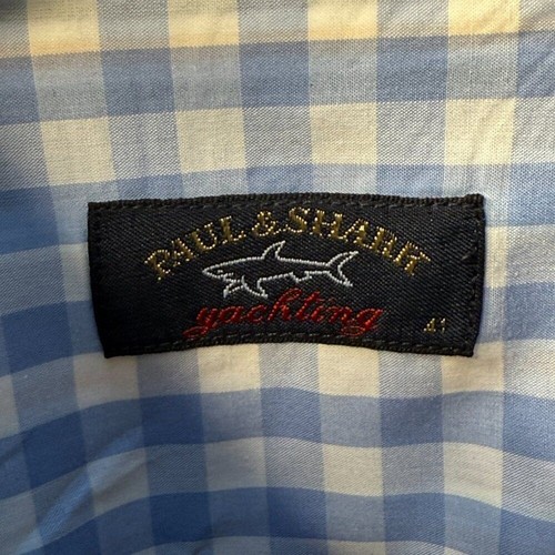 TWO Paul & Shark Yacht Club Vibrant Striped Button Down Dress Shirts Italy 43 41 - Picture 6 of 11