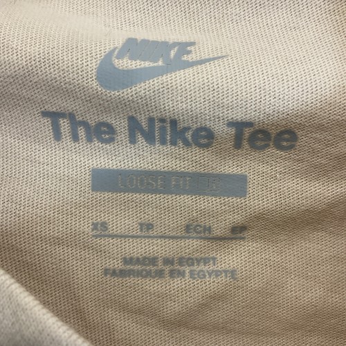 Nike DH5750-126 Kid's Loose Fit Short Sleeve Cotton Boxy T-Shirt Sand XS - Picture 5 of 13