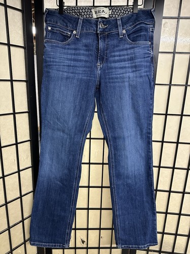 Ariat REAL Denim 31S Straight Womens Jeans 31"Inseam Dark Wash PR Abby Western - Bild 2 von 11