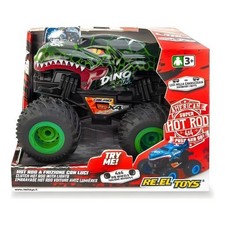 RE-EL Toys REL0656 HOT ROD: Big wheels a frizione luci e suoni - CM 18
