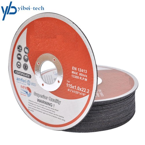 Rueda de corte de 100 piezas de 4,5" x 040" x 7/8" - discos de corte de metal y acero inoxidable - Imagen 3 de 7