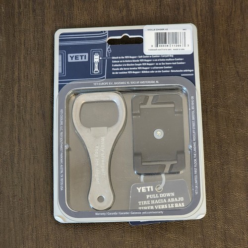 YETI MOLLE Zinger Retractable Tool + Bottle Opener for Hopper Hitchpoint NEW - Picture 7 of 12