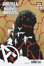 GODZILLA DESTROYS THE MARVEL UNIVERSE #2  1:25 ANDREA SORRENTINO VARIANT