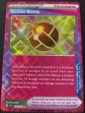 Deluxe Bomb 134/142 Sv07: Stellar Crown Holo - Pokémon Card