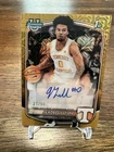 Jakobi Gillespie 2025-26 1ST Bowman GOLD Mojo AUTO #/50 RC Rookie