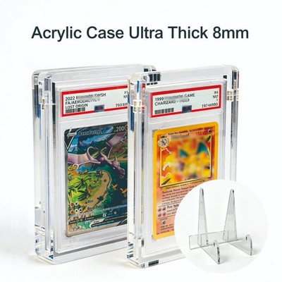 Graded Card Acrylic Display Case for PSA/CGC/BGS/SGC Magnetic UV Protection