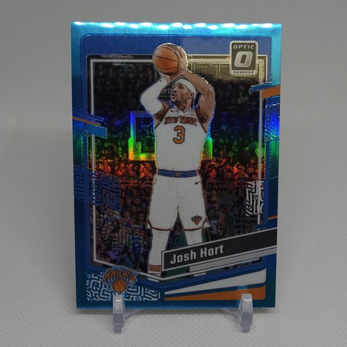 2023-24 Panini Donruss Optic #115 Josh Hart Aqua Prizm #D /249 New York Knicks - Bild 1 von 2